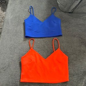 Fashion nova bralette crop tops (2) size M